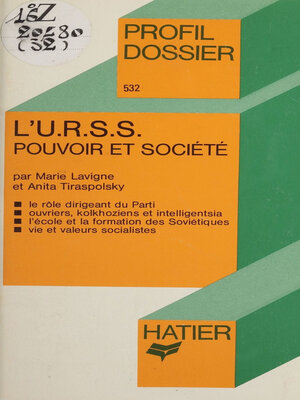 cover image of L'U.R.S.S.